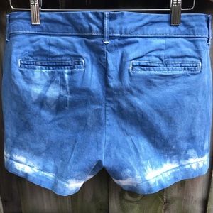 Shibori boho short hand dyed in natural indigo ⭐️